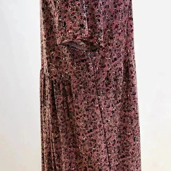 Floral Pink Button-Front Dress - Picture 5 of 10